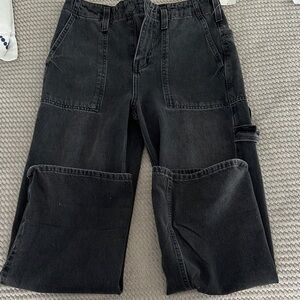 BNWT We The Free Charcoal Denim Carpenter Pants